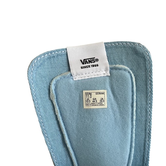 Vans x SpongeBob Sandy Cheeks Liang SK8-Hi Blue Flower Hi Top Sneakers Mens 11 - Picture 6 of 11